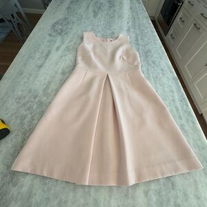 Club Monaco Pale Pink Sleeveless Fit-and-Flare Dress